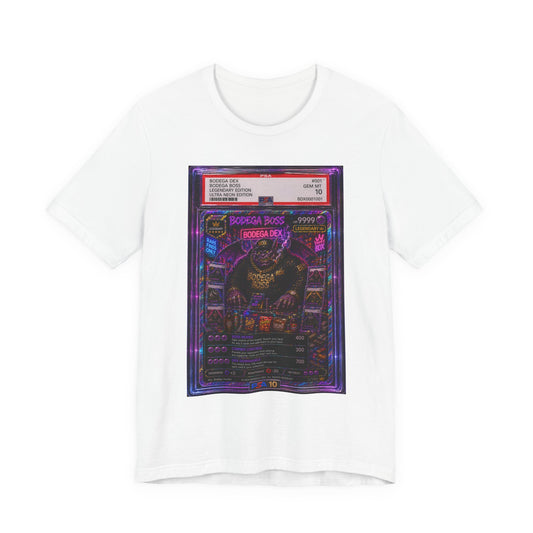 Bodega Boss Ultra Neon PSA 10 Gem Mint Edition #001 — BDX Tee