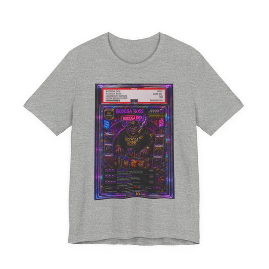Bodega Boss Ultra Neon PSA 10 Gem Mint Edition #001 — BDX Tee